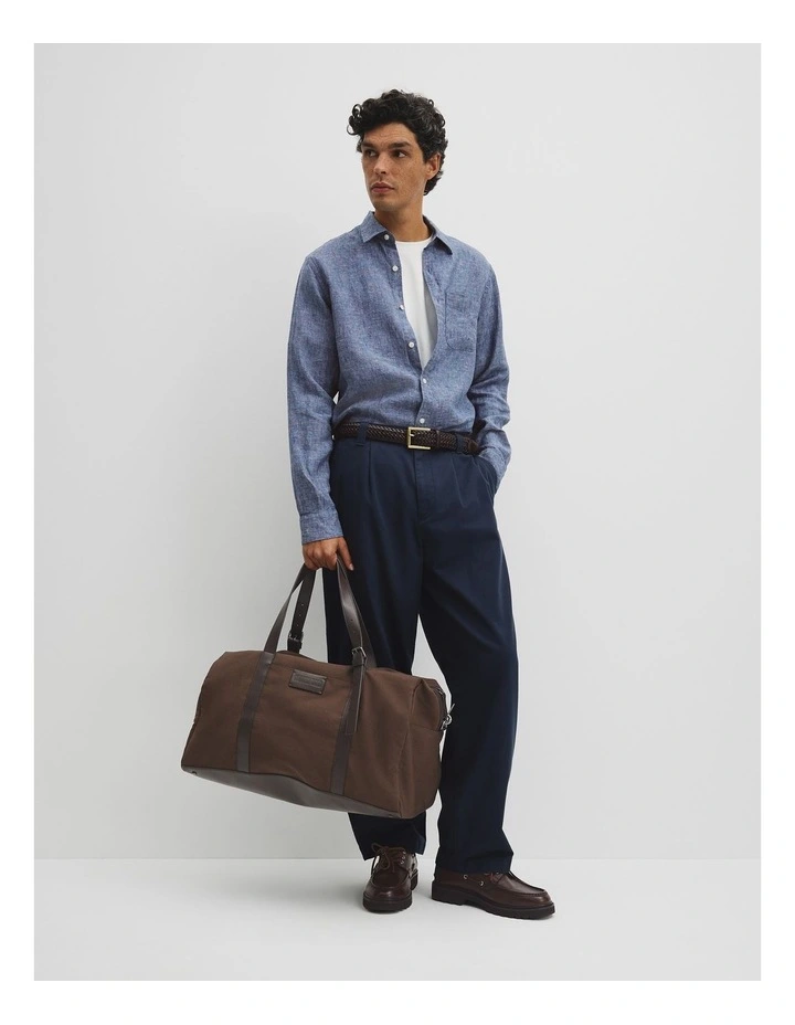 Hudson Duffle Bag in Bark image 2