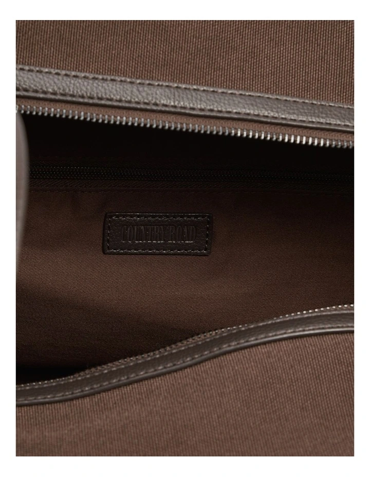 Hudson Duffle Bag in Bark image 4