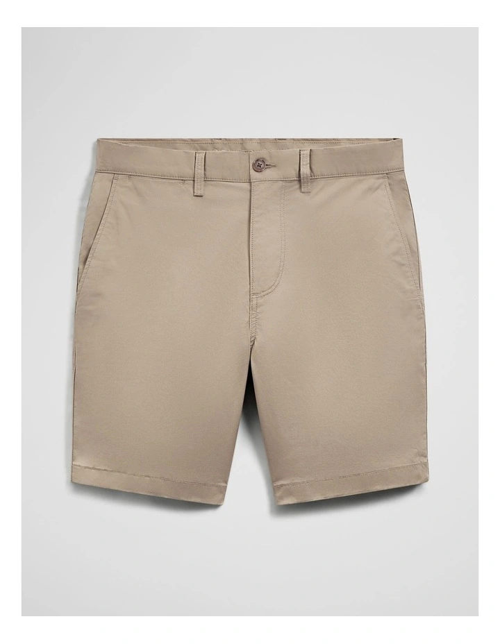 Australian Cotton Stretch Chino Short in Birch image 2