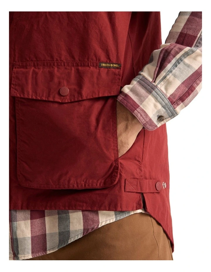 3Vem00015 Lightweight Jumbuck Vest in Red image 4