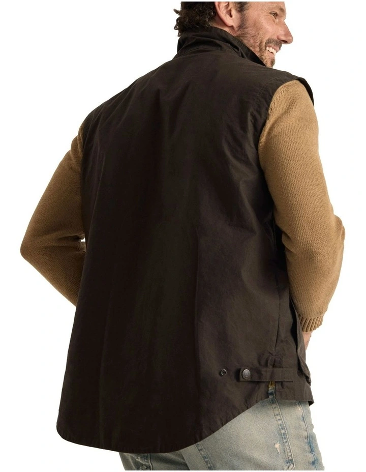 3Vem00015 Lightweight Jumbuck Vest in Heritage image 3