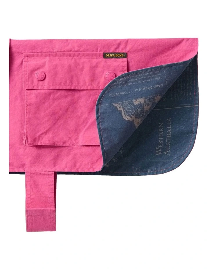 Light Weight Dog Coat 3DGD00018 in Pink Magenta image 2