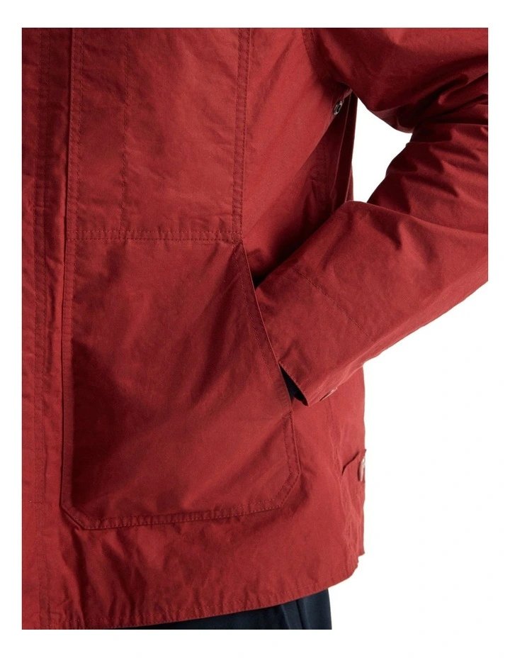 3JKM00027 Light Weight Worker Jacket in Redwood image 5