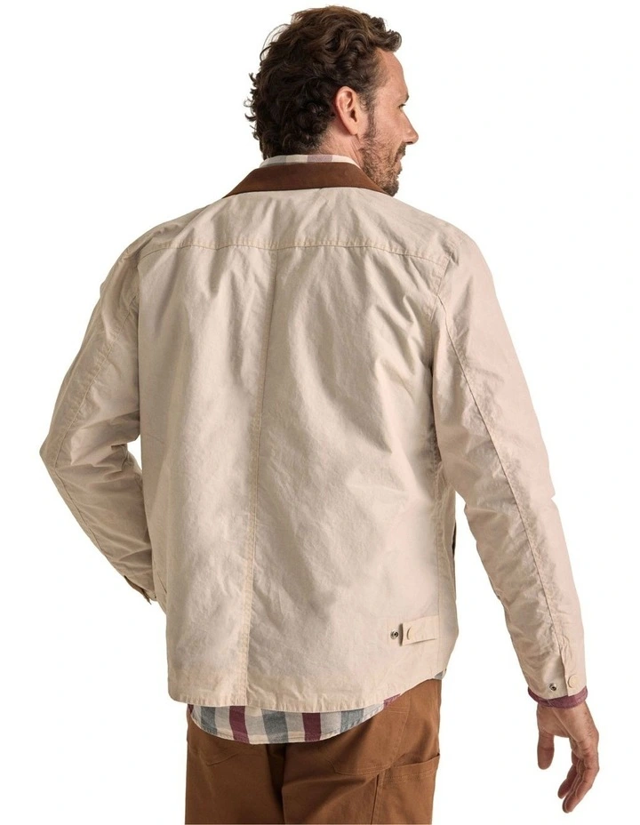 3JKM00027 Light Weight Worker Jacket in Pebble image 3