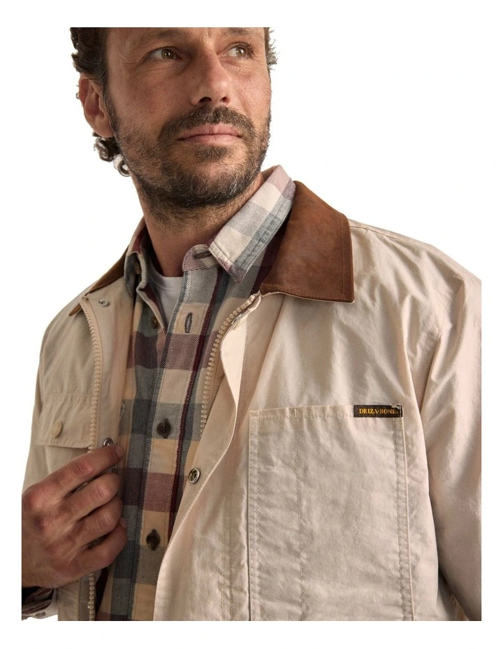 3JKM00027 Light Weight Worker Jacket in Pebble image 6
