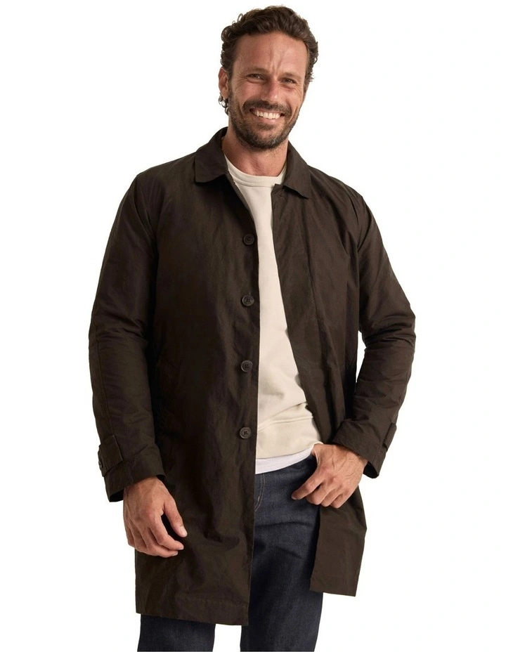 3Ctm00031 Lightweight Town & Country Coat in Heritage image 1