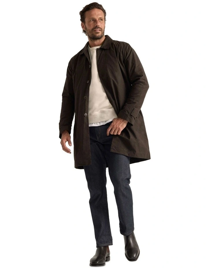 3Ctm00031 Lightweight Town & Country Coat in Heritage image 2