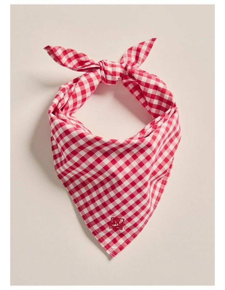 Napier Bandana in Red image 1