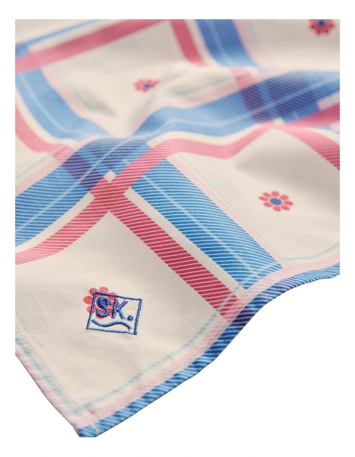 Parachilna Bandana in Mid Blue image 2