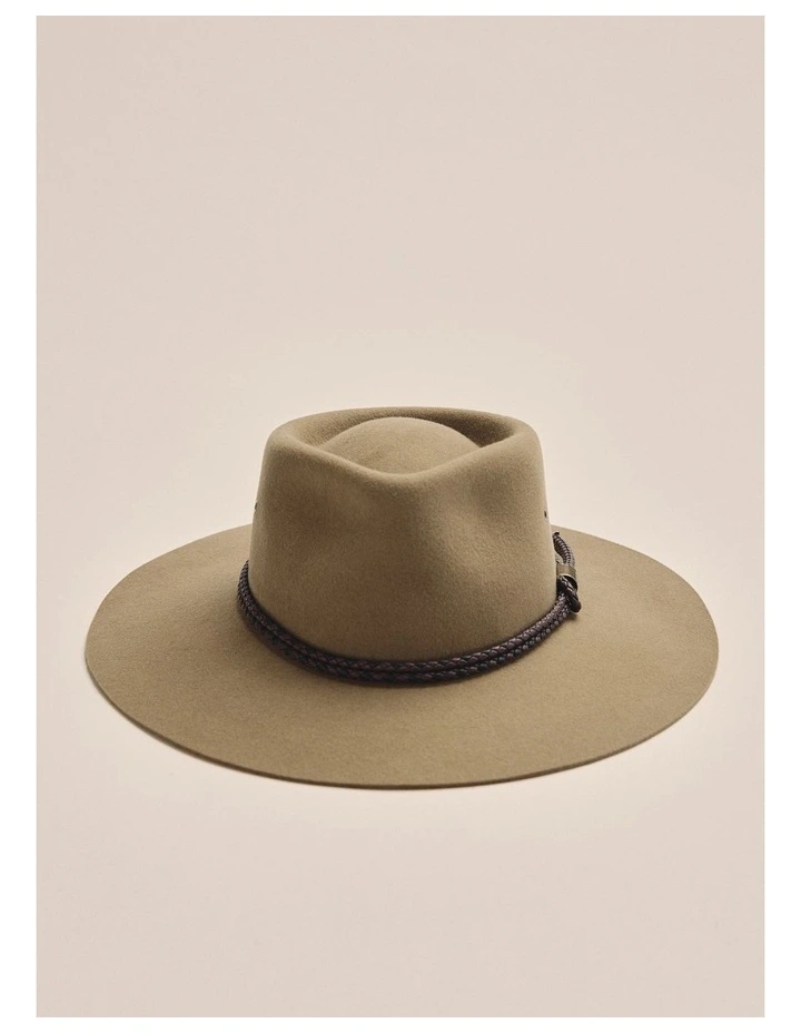 Stockman Fur Blend Hat in Brown image 1