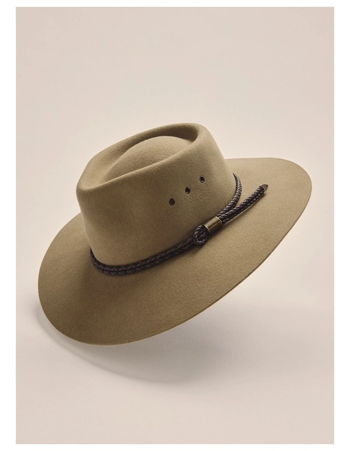 Stockman Fur Blend Hat in Brown image 3