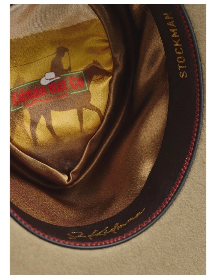 Stockman Fur Blend Hat in Brown image 4