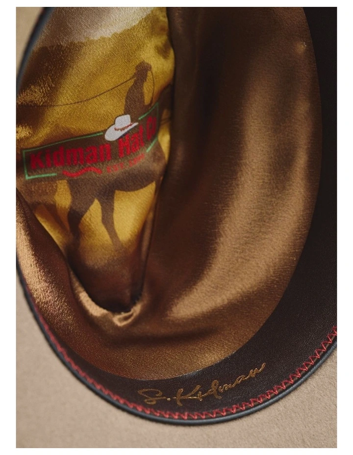 Country Fur Blend Hat in Brown image 4