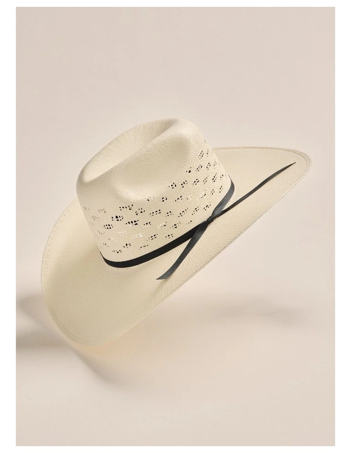 High Crown Bangora Hat in Natural image 2