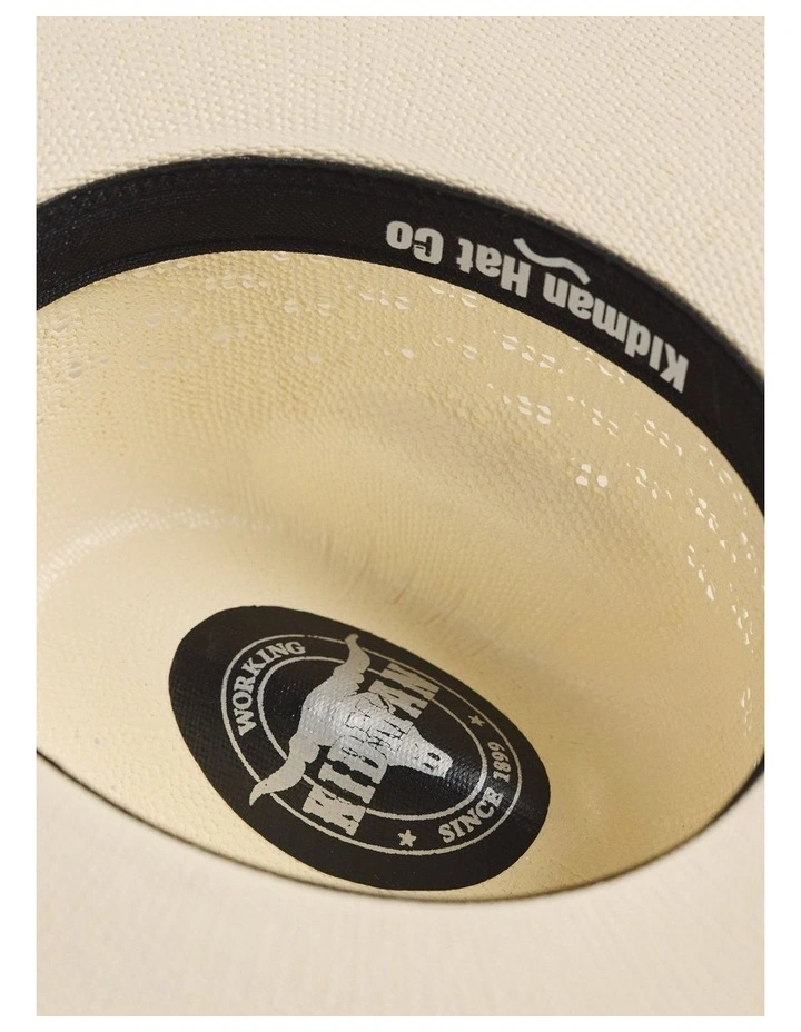 High Crown Bangora Hat in Natural image 4