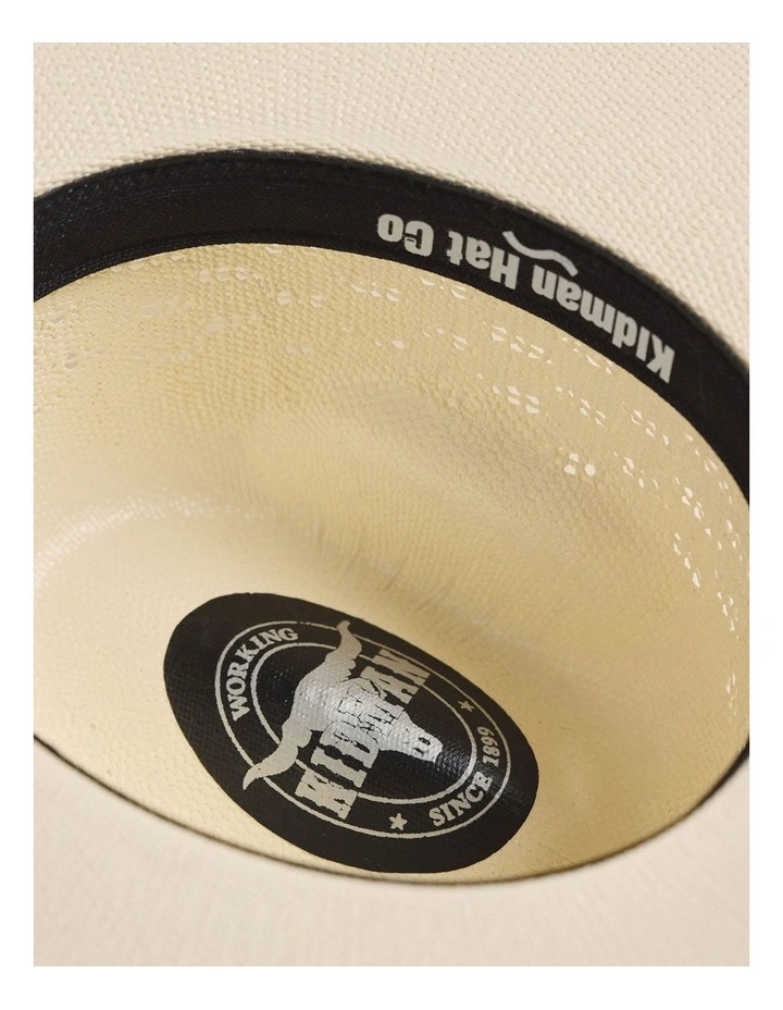 High Crown Bangora Hat in Natural image 4