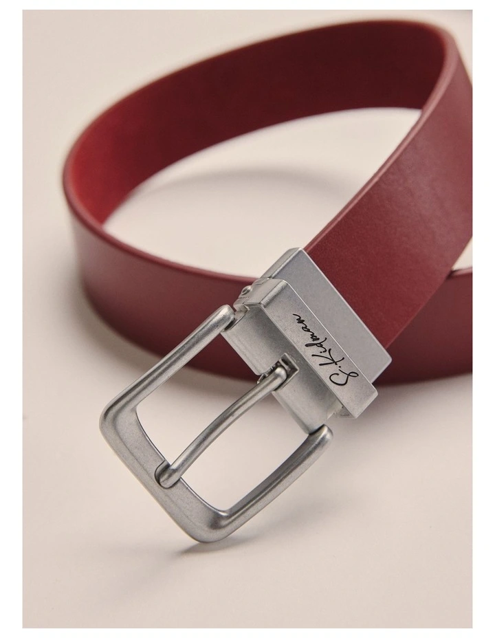 Sundown Reversable Belt in Pilbra Red image 4