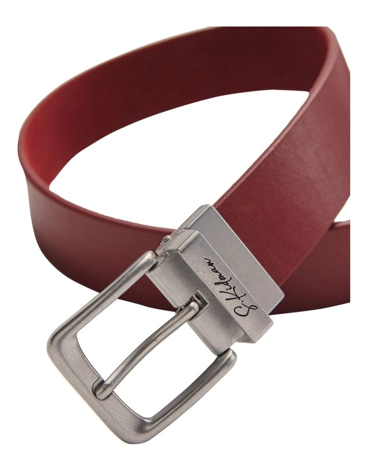 Sundown Reversable Belt in Pilbra Red image 4