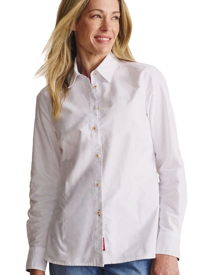 Lennard Long Sleeve Shirt 1SHW00015 in White image 1