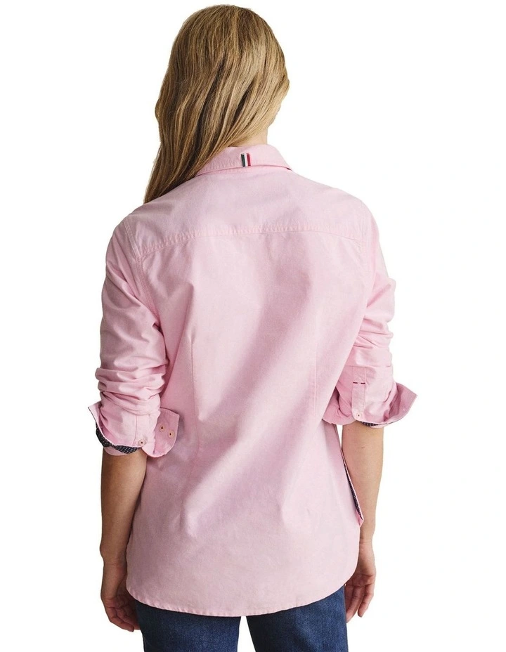 Lennard Long Sleeve Shirt 1SHW00015 in Pale Pink image 2
