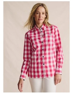Redbank Long Sleeve Shirt 1SHW00016 in Pink