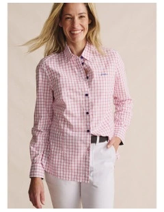 Capertee Long Sleeve Shirt 1SHW00017 in Pink