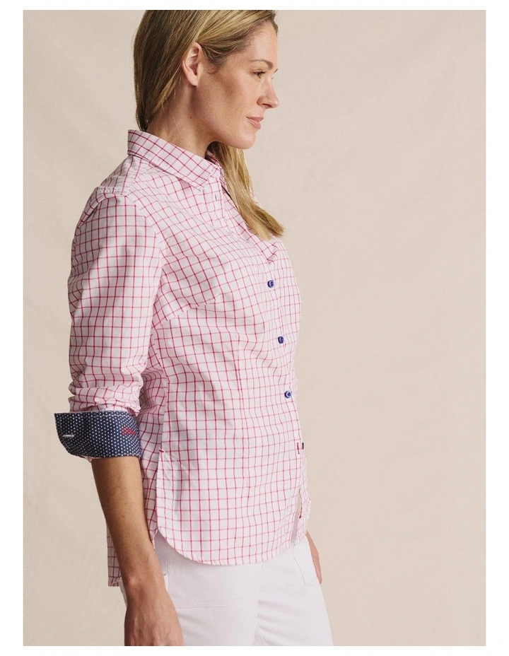 Capertee Long Sleeve Shirt 1SHW00017 in Pink image 3