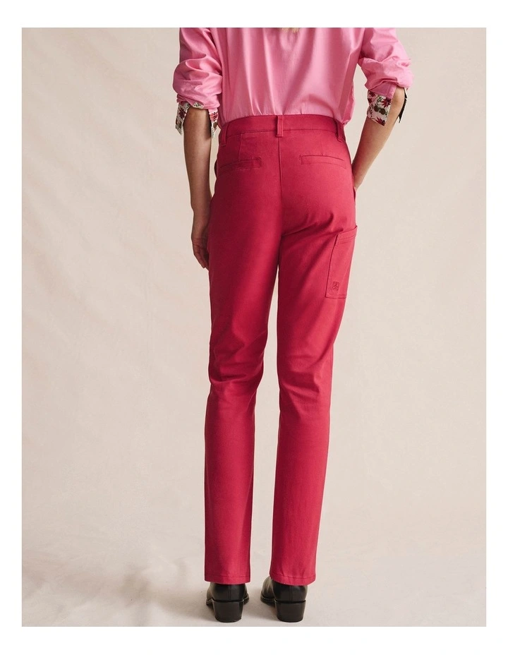 Mossman Cargo Pant 1PAW00014 in Red image 2