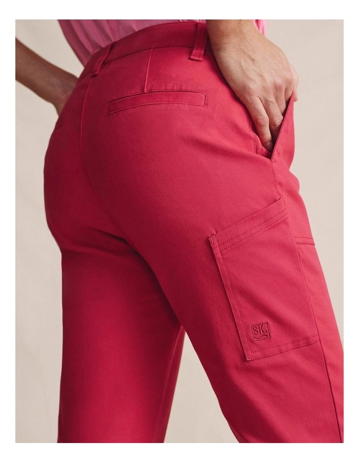 Mossman Cargo Pant 1PAW00014 in Red image 4
