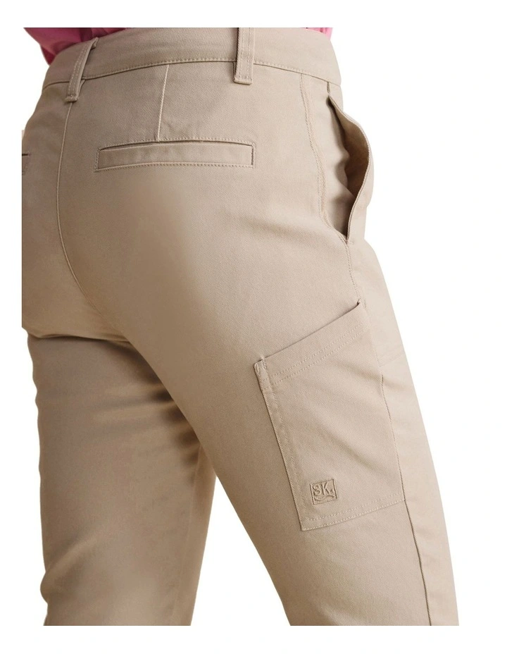 Mossman Cargo Pant 1PAW00014 in Stone image 5