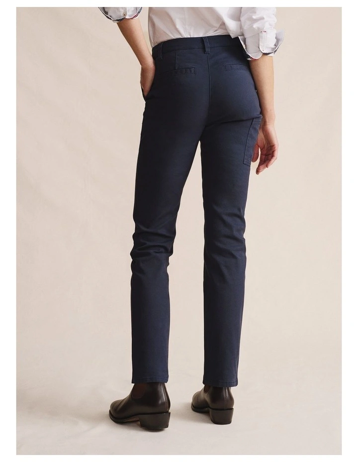 Mossman Cargo Pant 1PAW00014 in Navy image 2