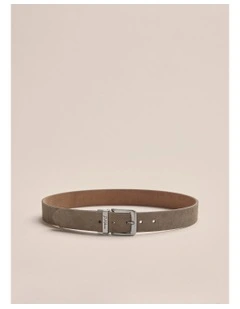 Sundown Reversible Belt K0020MURM in Grey