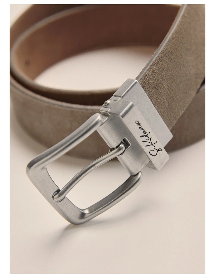 Sundown Reversible Belt K0020MURM in Grey image 4