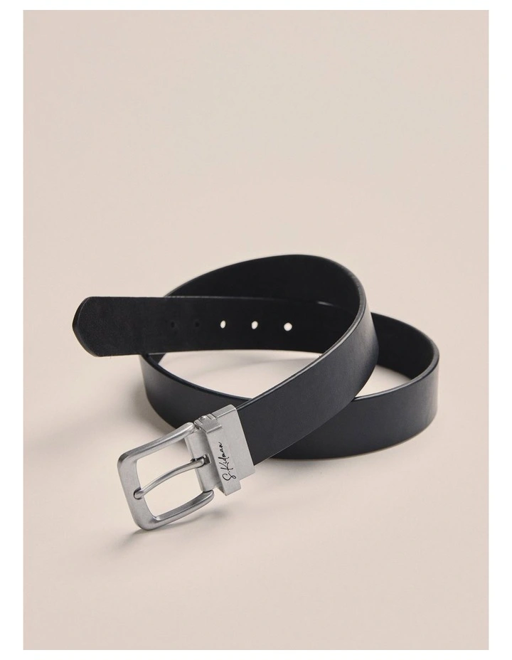 Sundown Reversable Belt K0020BLK in Black image 3