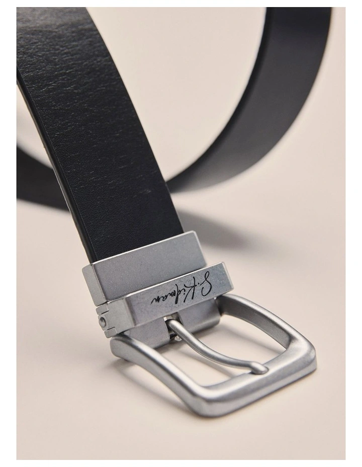 Sundown Reversable Belt K0020BLK in Black image 4