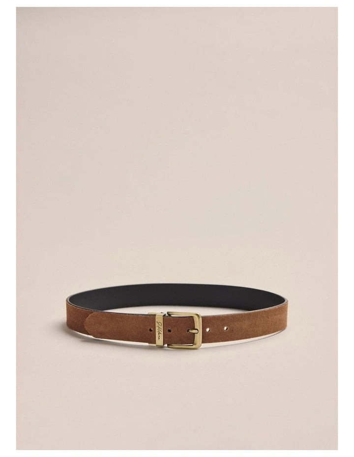 Sundown Reversable Belt K0020CHE in Chestnut image 2