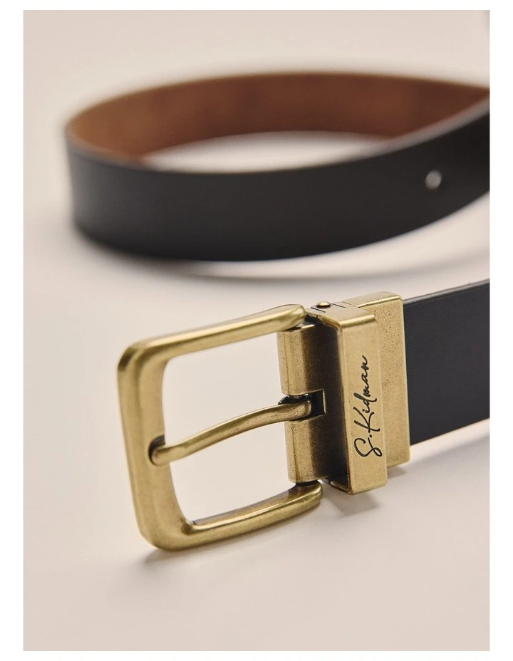 Sundown Reversable Belt K0020CHE in Chestnut image 4