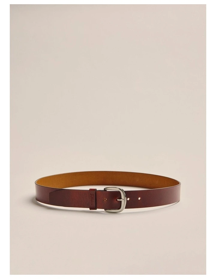 Roebuck Premium Australian Made Belt K0022COG in Cognac image 1