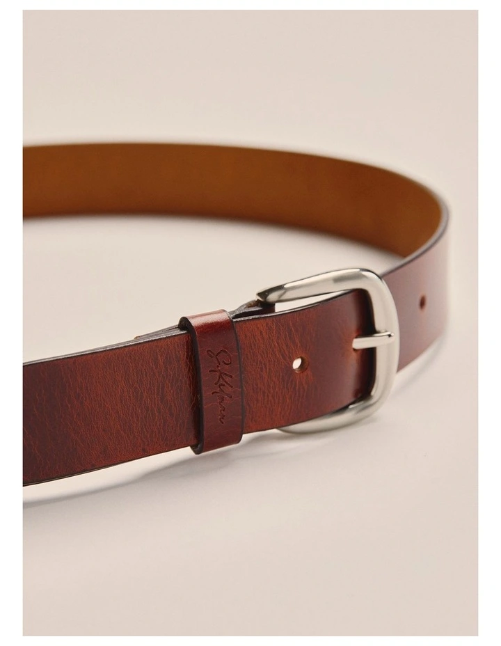 Roebuck Premium Australian Made Belt K0022COG in Cognac image 3