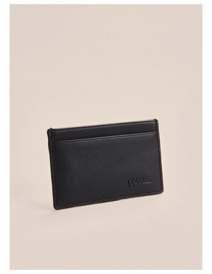 K0028CHE Morney Leather Card Holder in Chestnut image 1