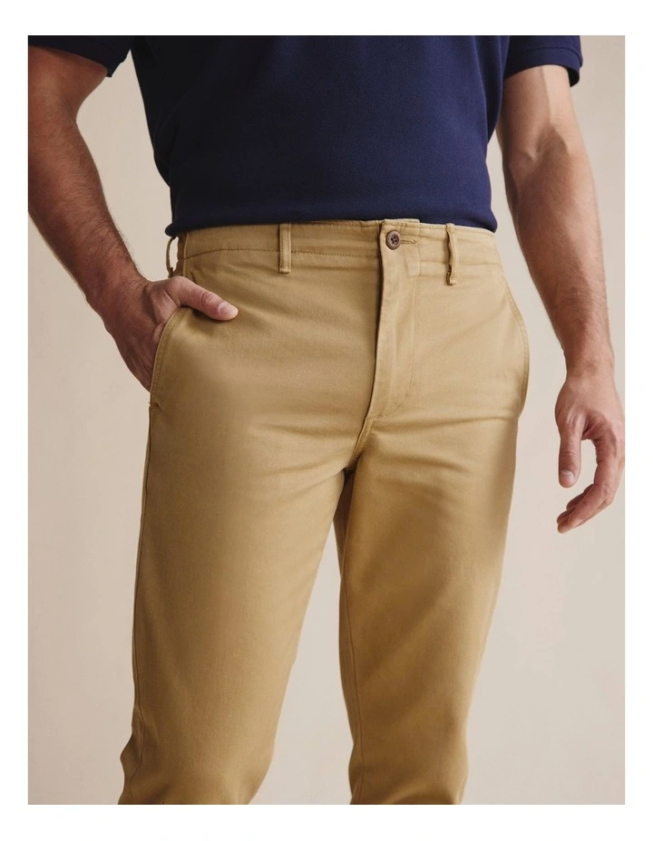 Menindi Chino Pant 1PAM00156 in Tawny image 3