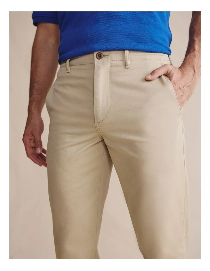 Menindi Chino Pant 1PAM00156 in Stone image 3
