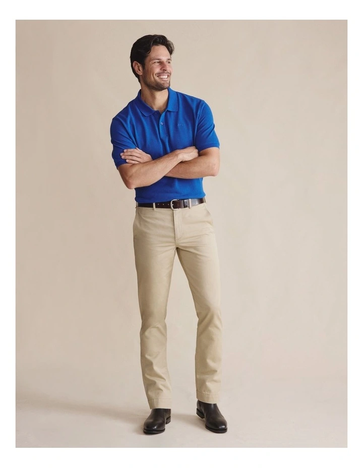 Menindi Chino Pant 1PAM00156 in Stone image 4