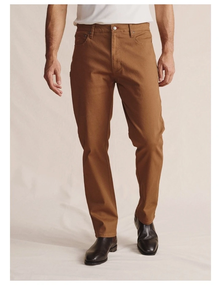 Serpentine 5 Pocket Pant 1PAM00010 in Tobacco image 1