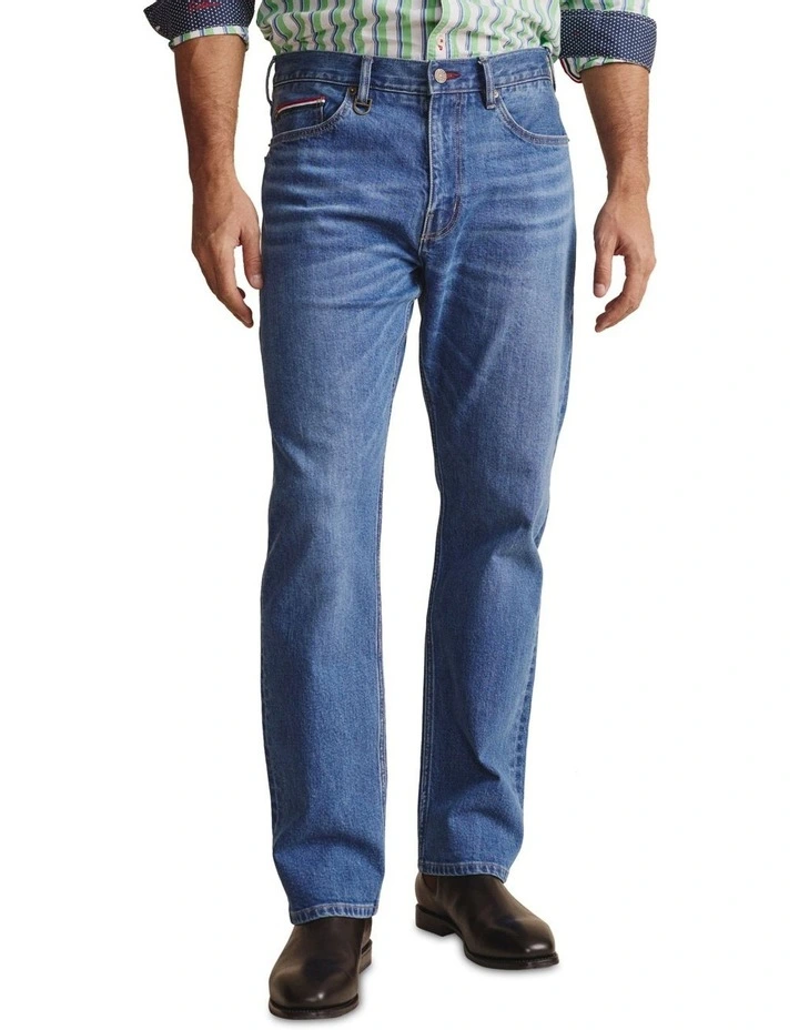 Camden 5 Pocket (Reg 32) Mid Rise Jeans 1PAM00048R in Vintage Wash image 1