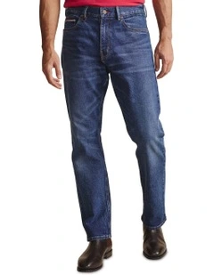 Camden 5 Pocket Jeans (Reg32) Mid Rise 1PAM00048R in Mid Wash