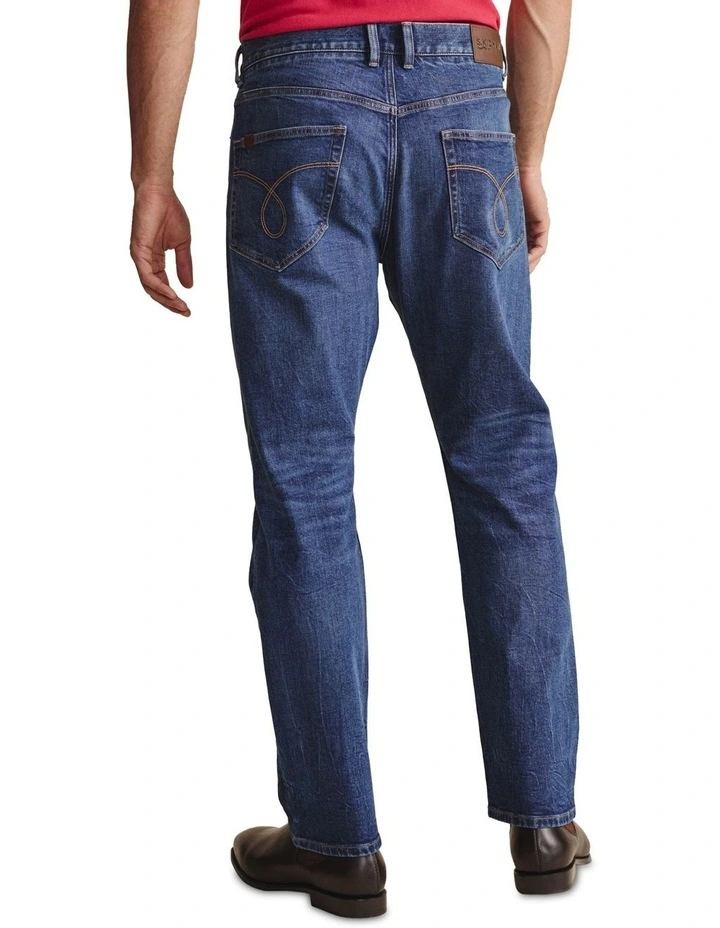 Camden 5 Pocket (Long 38) Mid Rise Jeans 1PAM00048L in Mid Wash image 2