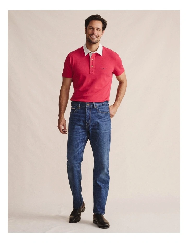 Camden 5 Pocket (Long 38) Mid Rise Jeans 1PAM00048L in Mid Wash image 4