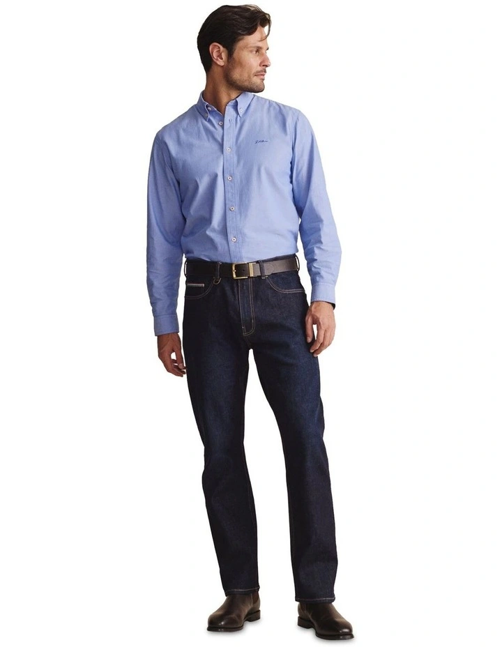 Camden 5 Pocket (Reg 32) Mid Rise Jeans 1PAM00048R in Dark Wash image 3