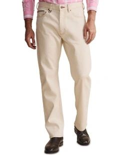 Camden 5 Pocket (Reg 32) Mid Rise Jeans 1PAM00152R in Ecru